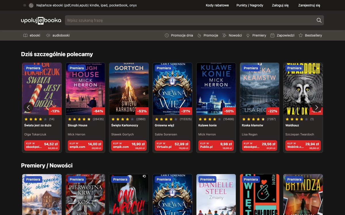 Strona główna Upoluj eBooka na komputerze
